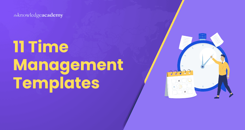 11 Time Management Templates 11 Time Management Templates