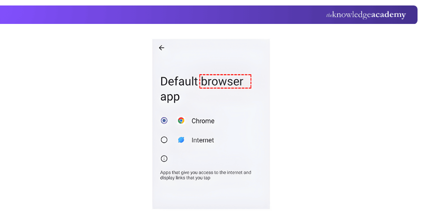 Default Browser Confirmation