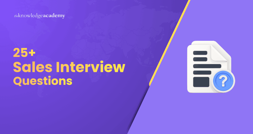 25+ Sales Interview Questions 25+ Sales Interview Questions