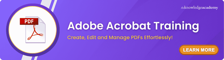 Adobe Acrobat Training Adobe Acrobat Training Course