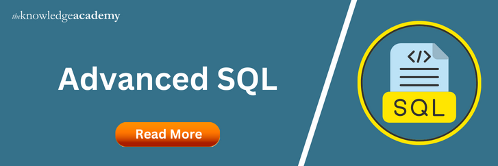 Advanced SQL