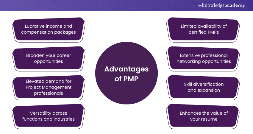 Advantages of PMP