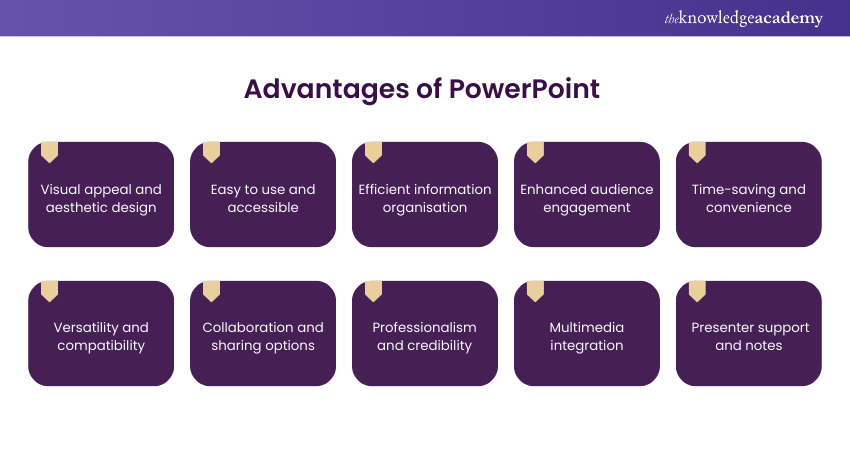 Advantages of PowerPoint  