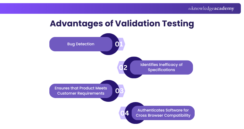Advantages of Validation Testing