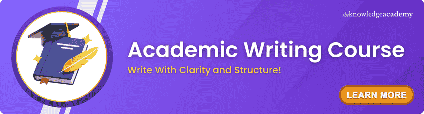 Academic Writing Course Academic Writing Course