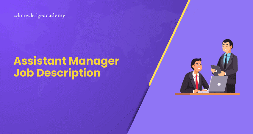 Assistant Manager Job Description