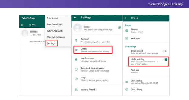 Automatic Photo Saving in WhatsApp