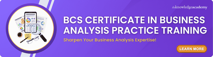 BCS Certificate in Business Analysis Practice Training BCS Certificate in Business Analysis Practice Training