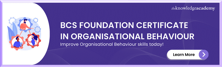 BCS Foundation Training in Organisational Behaviour