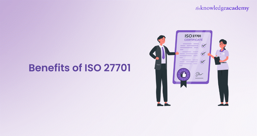 Benefits of ISO 27701