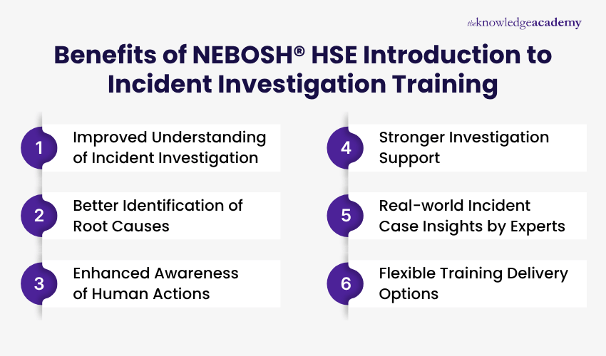 Benefits of NEBOSH HSE Introduction to Incident Investigation Training