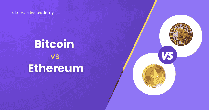 Bitcoin vs Ethereum Bitcoin vs Ethereum