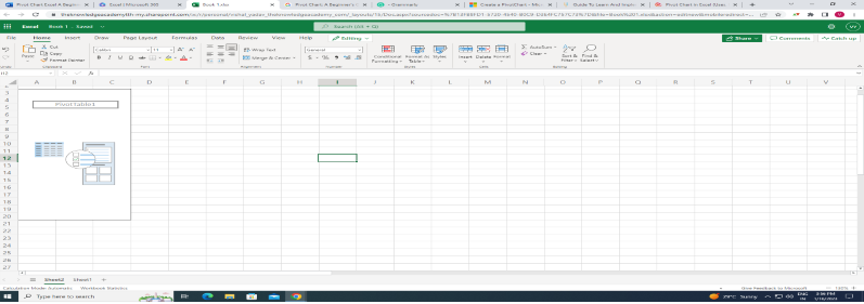 How to Create PIVOT CHART in Excel