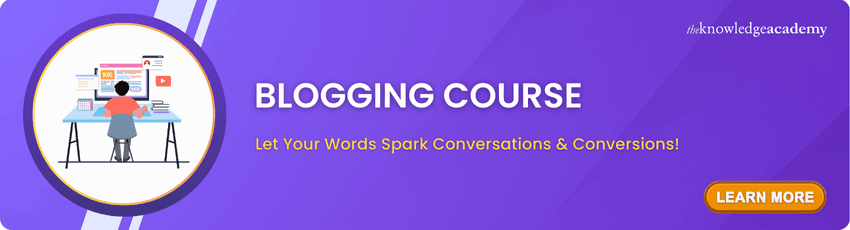 Blogging Course