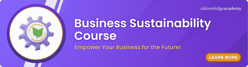 Business Sustainability Course Business Sustainability Course
