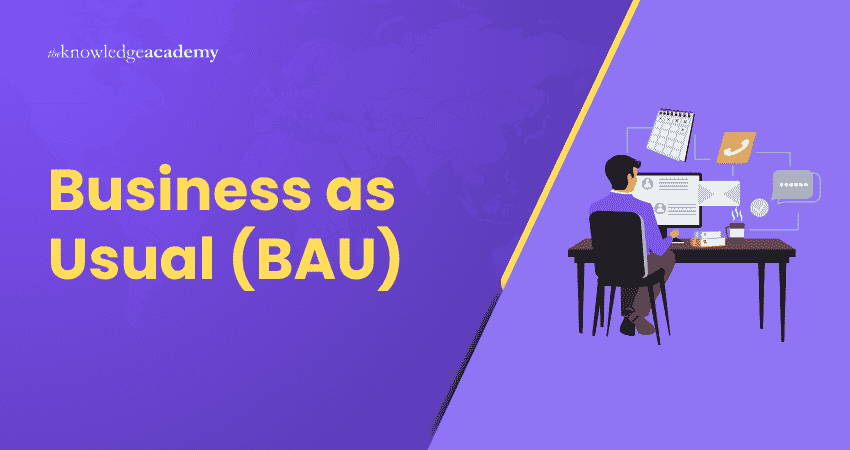 What is Business as Usual: Foundation of Operational Stability Business as Usual (BAU)