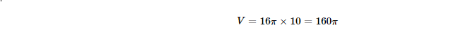 Final Calculation of Cylinder Volume Calculating by the Height