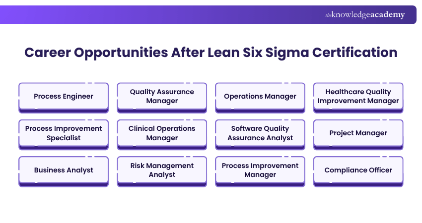 Career Opportunities After Lean Six Sigma Certification
