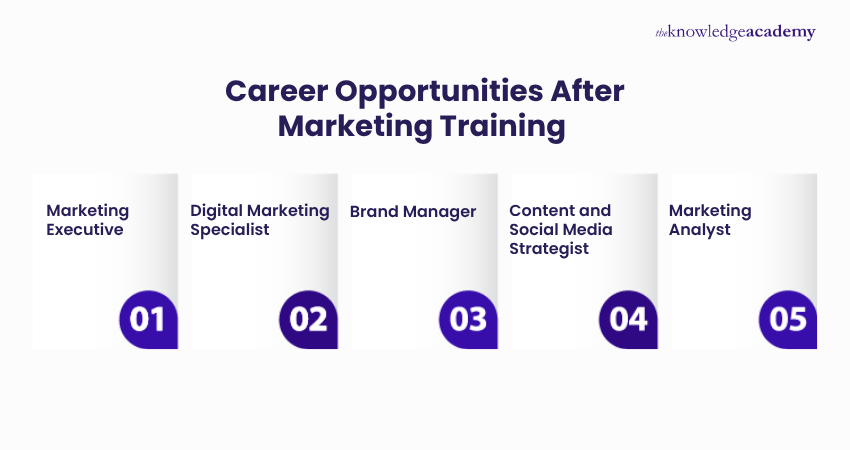 Career Opportunities After Marketing Training