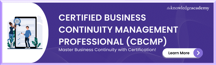 Certified Business Continuity Management Professional (CBCMP)