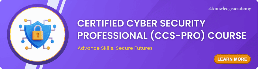 Certified Cyber Security Professional (CCS-PRO) Course Certified Cyber Security Professional (CCS-PRO) Course