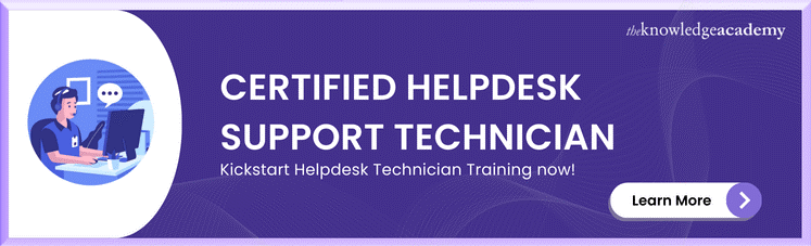 Certified Helpdesk Support Technician Certified Helpdesk Support Technician