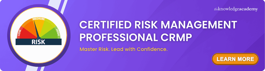 Certified Risk Management Professional CRMP Certified Risk Management Professional CRMP