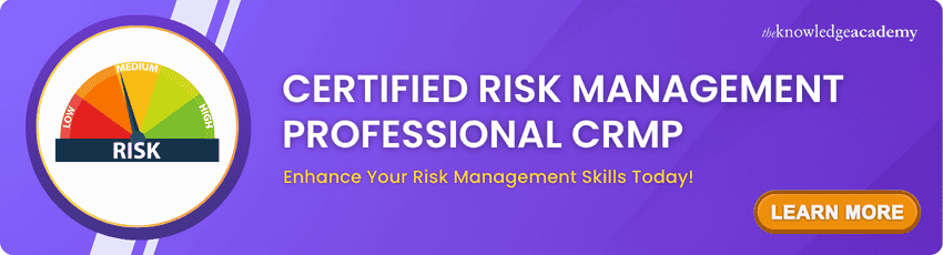 Certified Risk Management Professional CRMP Certified Risk Management Professional CRMP