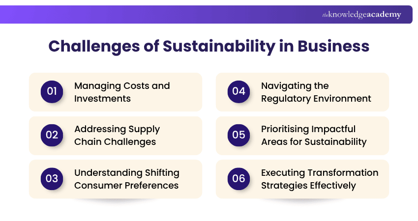 Challenges of Sustainability in Business Challenges of Sustainability in Business