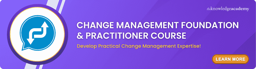 Join Change Management Foundation & Practitioner Course now