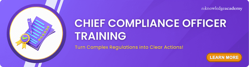 Chief Compliance Offiver Training