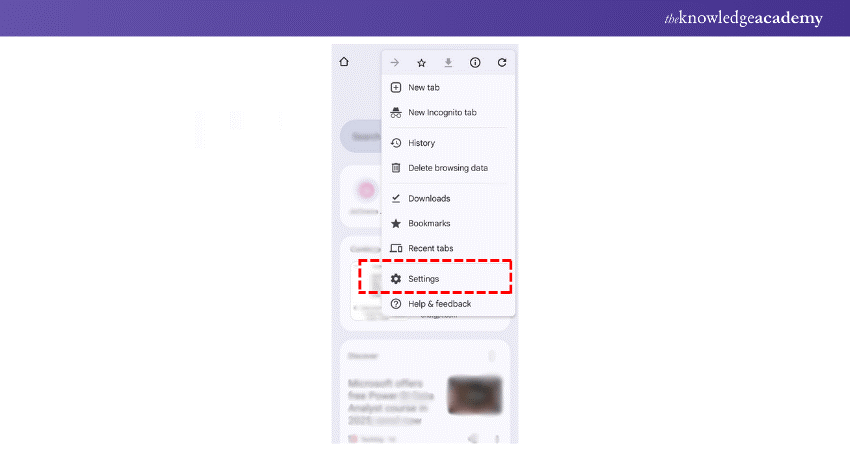 Chrome Settings