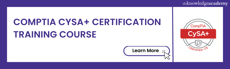 CompTIA CySA+ Certification Training Course