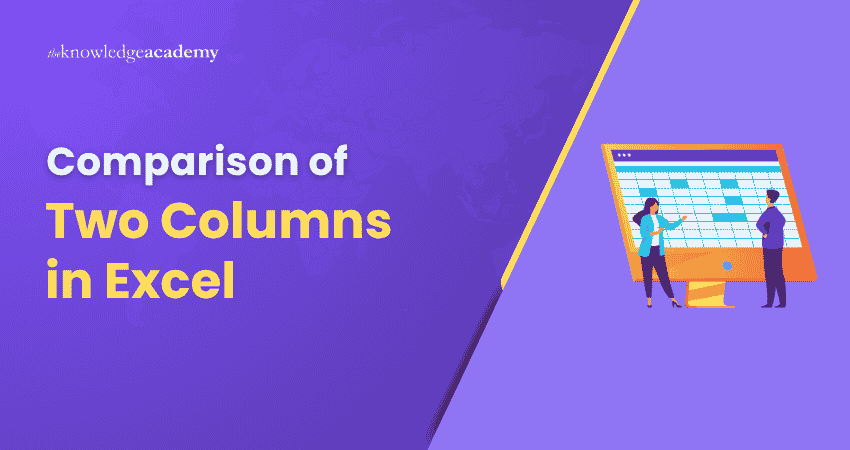 Compare Two Columns in Excel Compare Two Columns in Excel