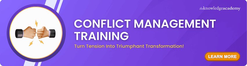 Conflict Management Training Conflict Management Training