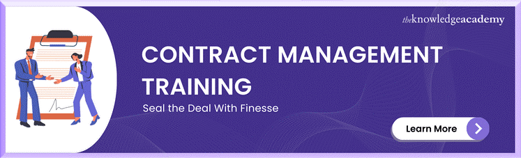 Contract Management Training Contract Management Training