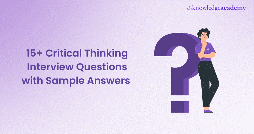 critical thinking interview questions with answers