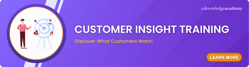 Customer Insight Training Customer Insight Training