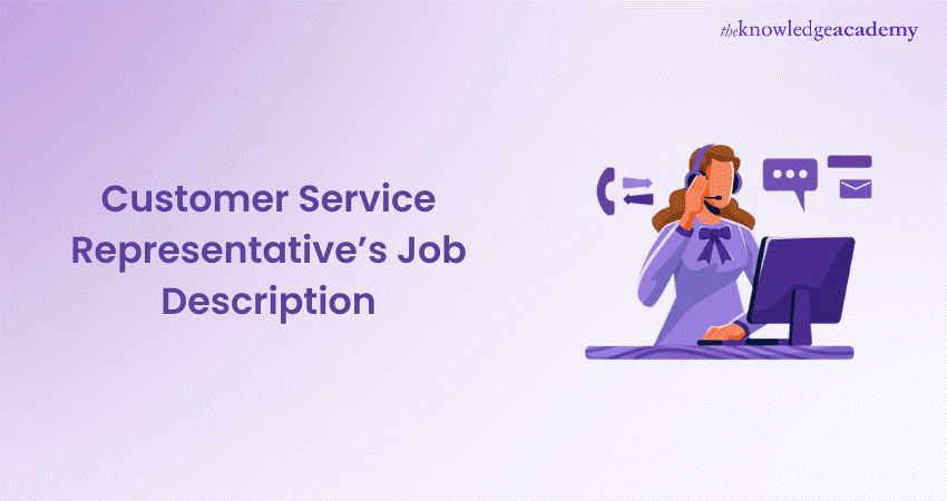 Customer Service Representative’s Job Description