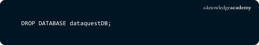 DROP Commands
