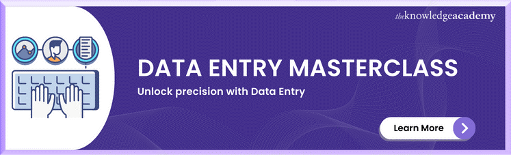 Data Entry Masterclass 