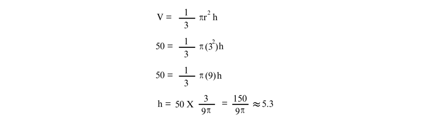 Finding Length With Given Volume Finding Length With Given Volume