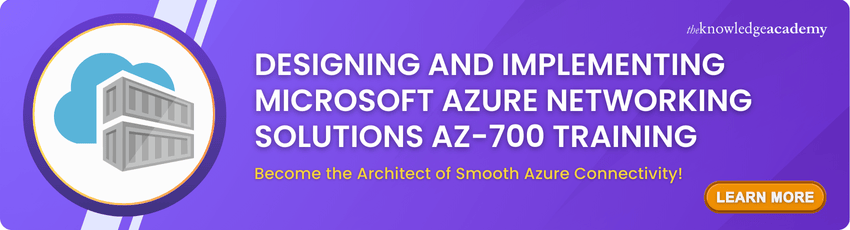 Designing And Implementing Microsoft Azure Networking Solutions AZ-700 Training