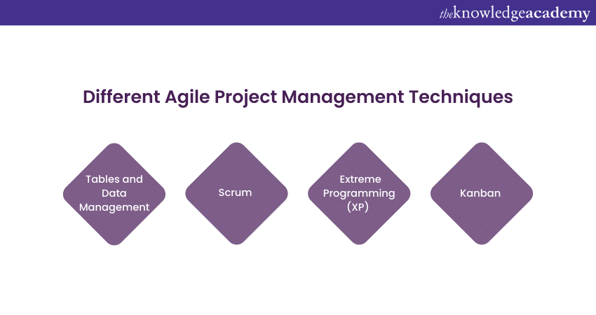 Different Agile Project Management techniques?
