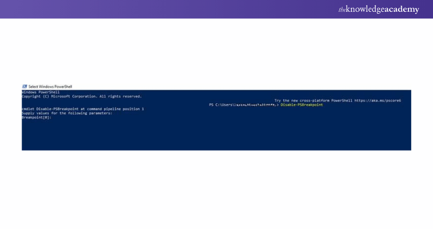 Disable-PSBreakpoint PowerShell Command Disable-PSBreakpoint PowerShell Command