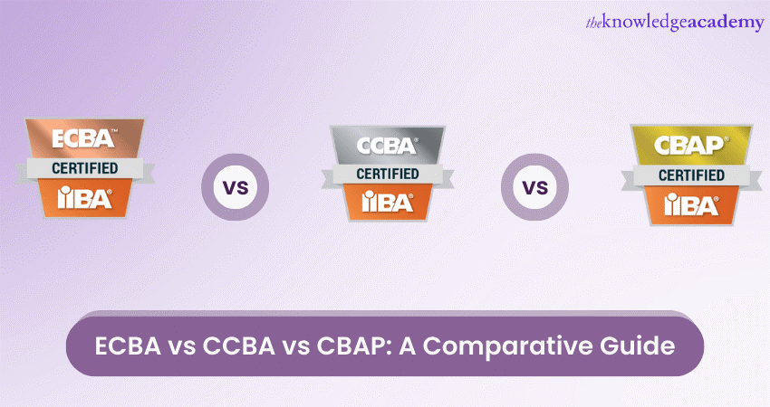 ECBA vs CCBA vs CBAP