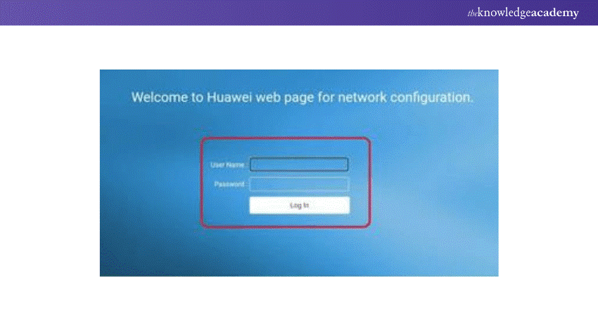 Enter the router's Wi-Fi credentials