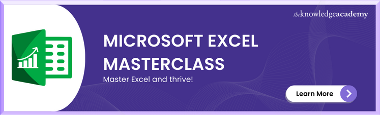 Microsoft Excel Masterclass
