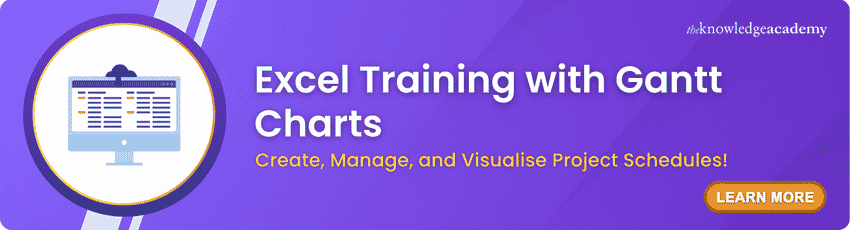 Excel Training with Gantt Charts Join the best Excel Training with Gantt Charts