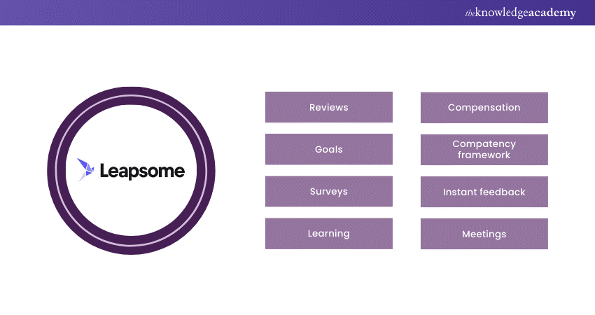 Explaining features of Leapsome 